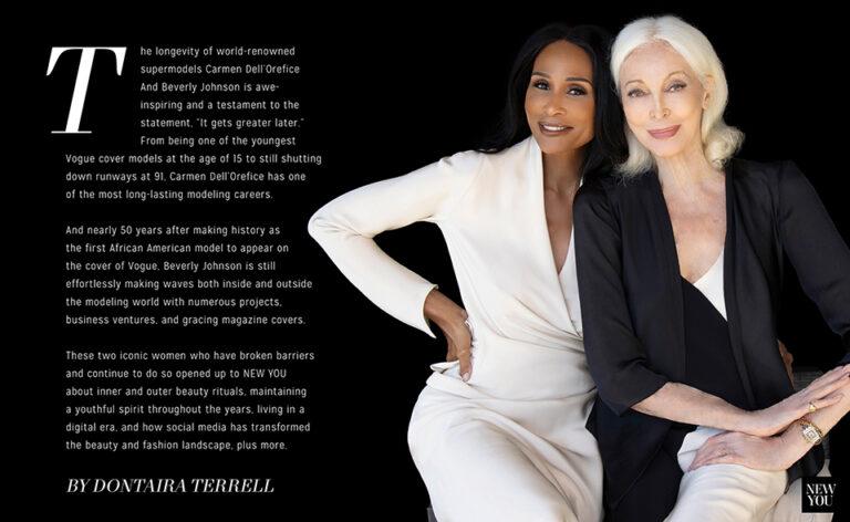 Carmen Dell'Orefice And Beverly Johnson On Aging Gracefully, Timeless ...