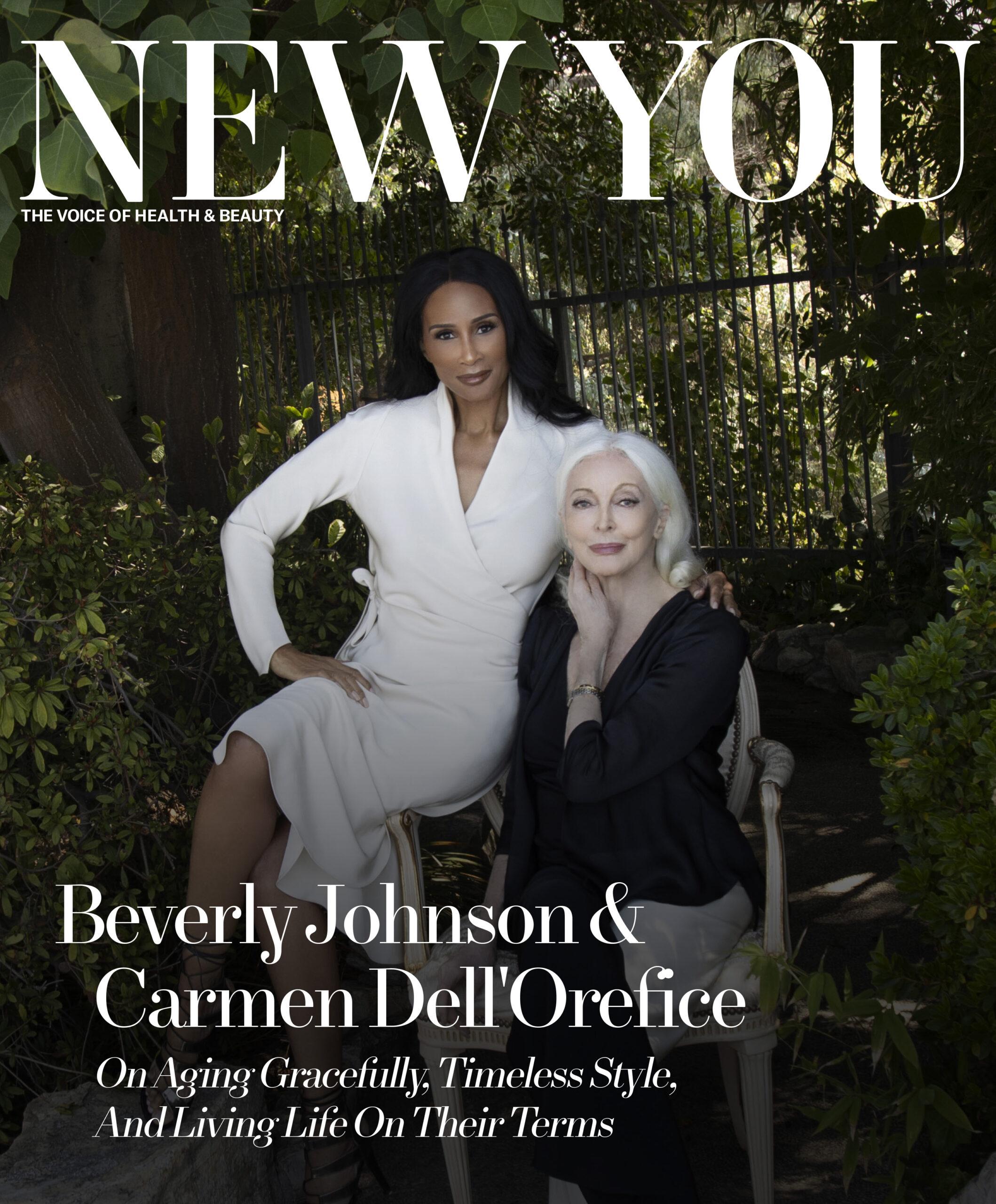 New You Beverly Johnson and Carmen Dell'Orefice Cover