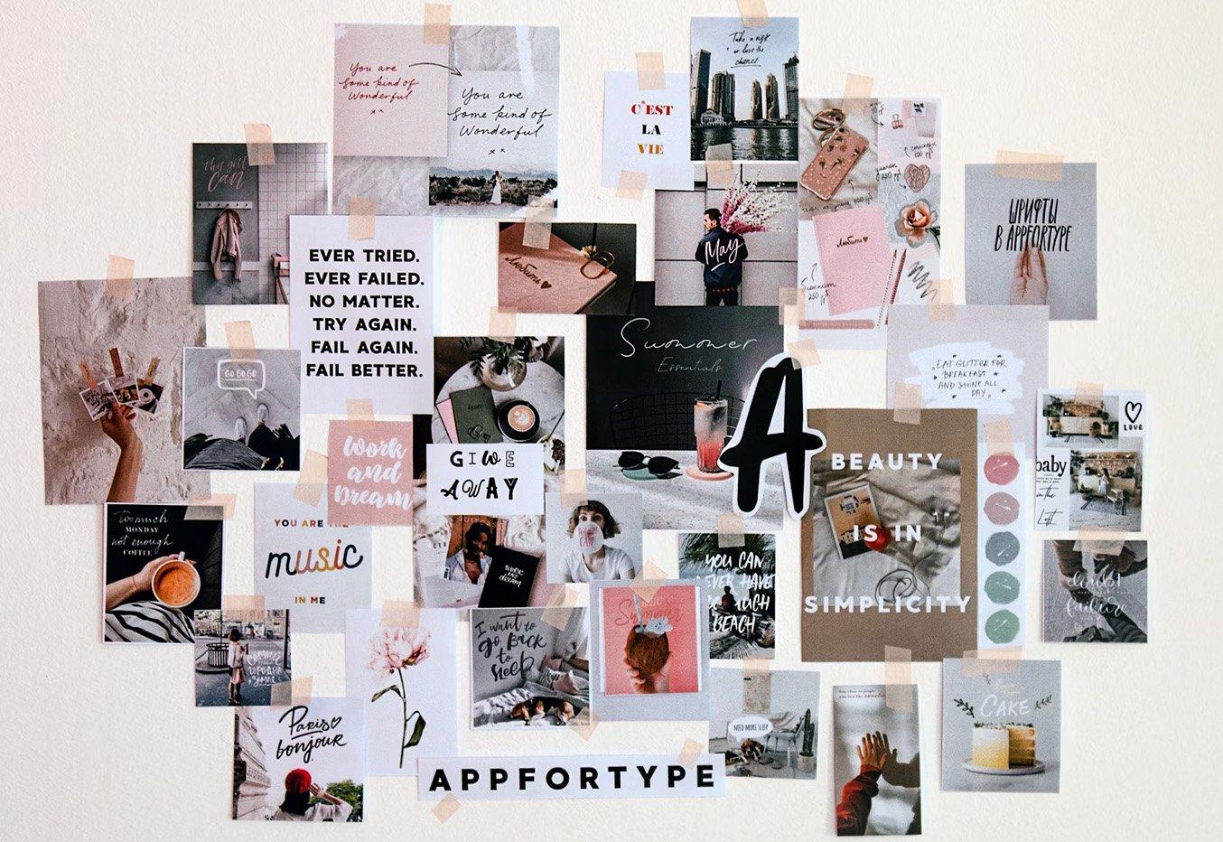 vision board